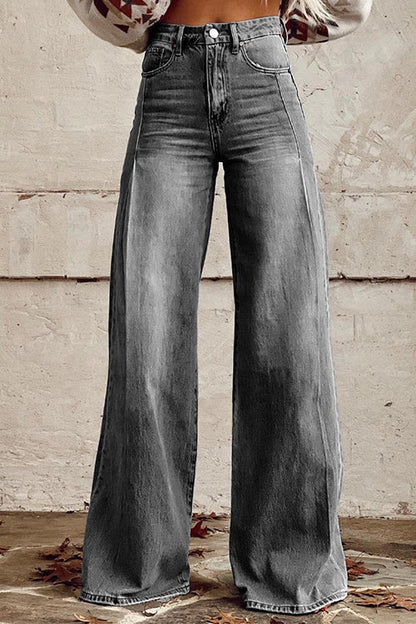 New Style Casual Thin Wide Leg Jeans